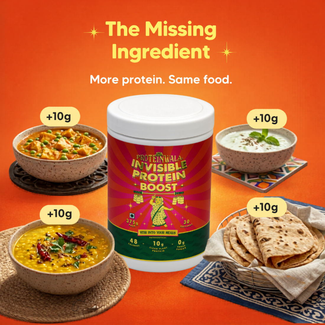 Invisible Protein Boost